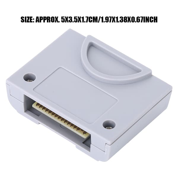 256Kb Erstatningshukommelseskort til Nintendo N64 Spillekonsol Controller Plug and Play