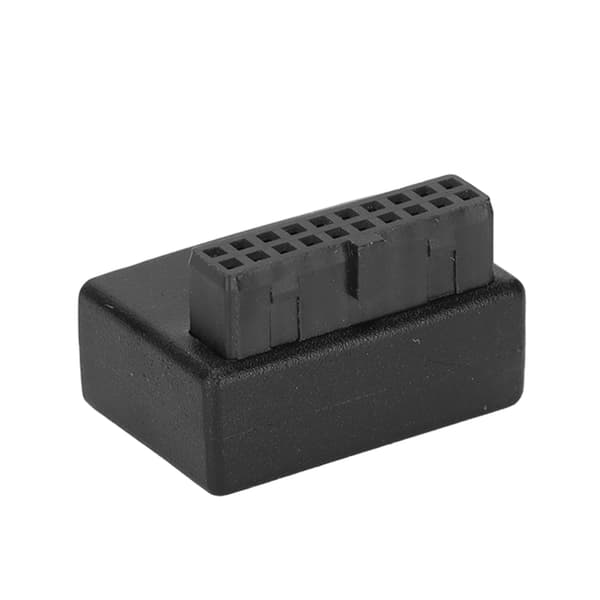 USB 3.0 90° adapter flerskiktskretskort enkel installation 19/20-stifts strömadapter PH19A