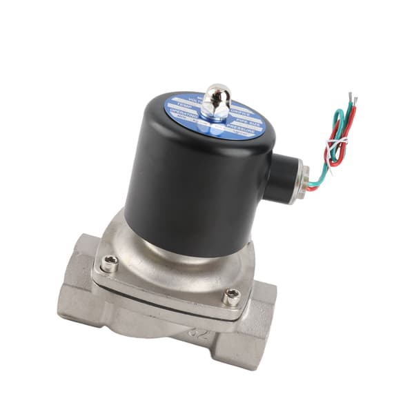 Magnetventil NC Direktevirkende 220V AC Rustfrit Stål Fittings
