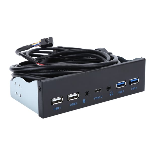 2 portars USB 3.0 + 2 portars USB 2.0 högupplöst ljudgränssnitt för dator
