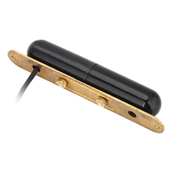 Alnico V Lipstick Tube Pickup Single Coil för elgitarr, svart, 1-pack