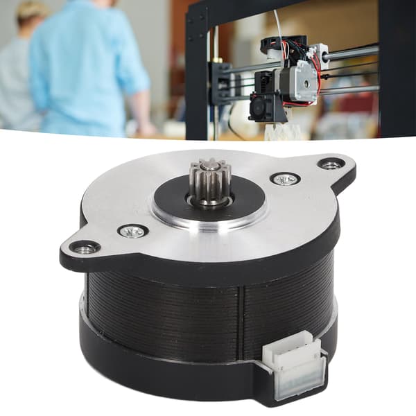 Ekstrudermotor 36 mm Nema14 1,8° 2-faset rund 1 m kabel til Voron 2.4 3D-printer