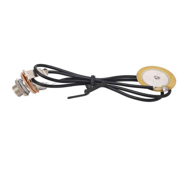 Gitarr Pickup Piezo Transducer Akustisk Jack Förkopplad Förstärkare Professionella Instrumenttillbehör