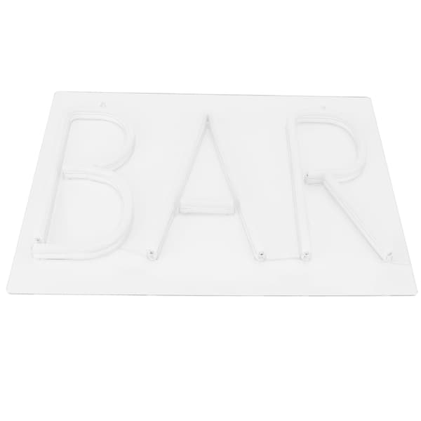 Neon 3D USB Vægskilt Lampe til Bar Pub Butik Klub Hjemmefest