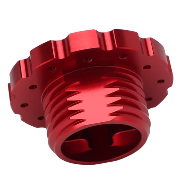 Gaming Rat Adapter Professionel Aluminium Rat Adapter til Thrustmaster T300 T500 TS PC TS XW Rød