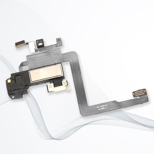 Ørehøjttaler Flexkabel Nærhedslyssensor Flexkabel Mikrofon Ørehøjttaler Erstatning til iPhone 11 Pro