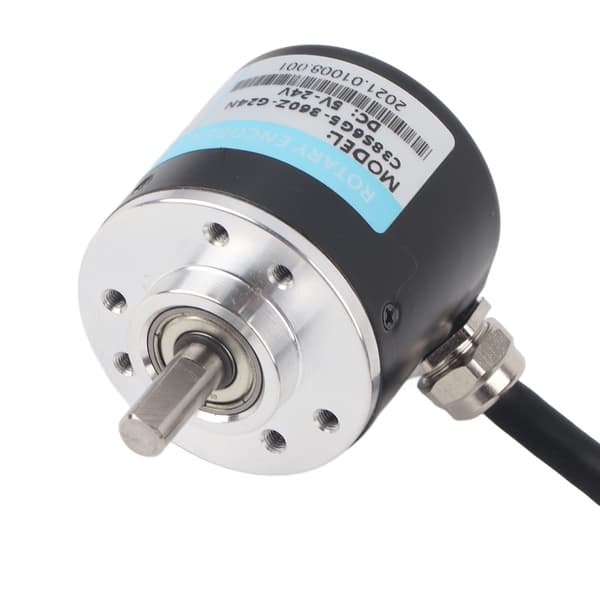 Fotoelektrisk Encoder ABZ 3-faset DC5-24V Solid Aksel til Kontorautomation Ingeniørfelt360Z