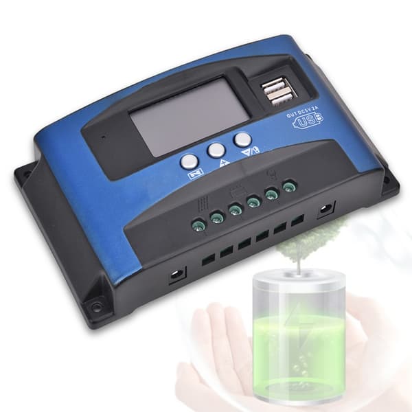 YCX-003 30-100A MPPT Solpanel Regulator Ladecontroller 12V/24V Autofokus Tracking 40A