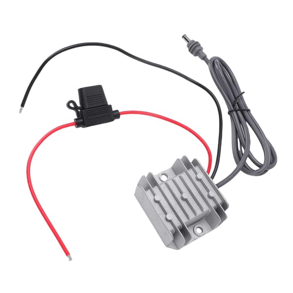 DC Boost Converter 12V/24V til 30V 3.5A Step-Up Strømadapter til Mini Router, med sikring, 5.5x2.1mm