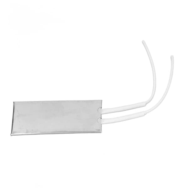 PTC Varmeplade Termostatisk 304 Rustfrit Stål 100x50mm 120W 220V Auto Ventilator
