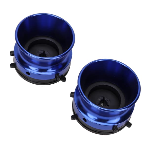 1 par NAB-navadaptere poleret aluminium 10 tommer åbner universaloplader til Studer ReVox til Akai til Teac