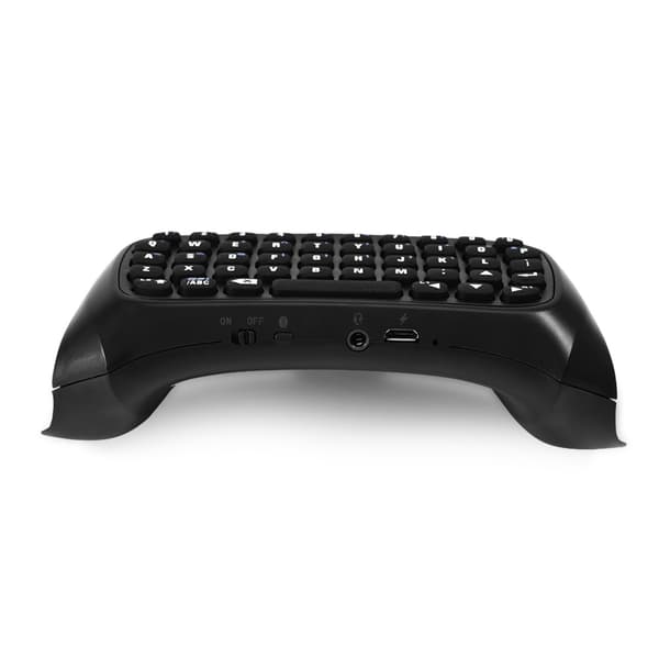 Mini trådlöst Bluetooth-speltangentbord Chatpad för PS4-kontroll