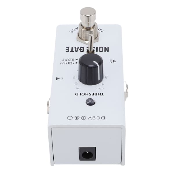 Noise Gate Pedal til Ren Lyd 2 Tilstande Guitar Støjundertrykker Effekt Aluminiumlegering Skal True Bypass