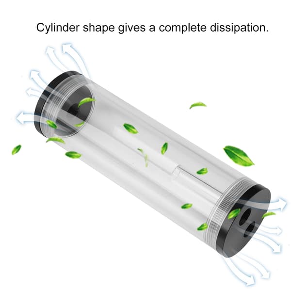 50 mm diameter och 160 mm lång datorvattenkylningstank 800L/H vattenflöde mini DC-pump
