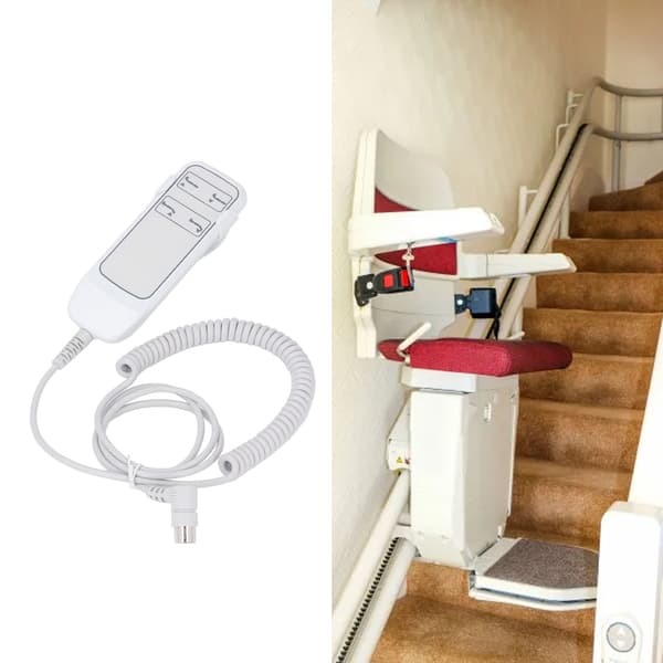 Fjärrkontroll för vilstol 4 knappar 8 stift fjärrkontroll för lyftstol