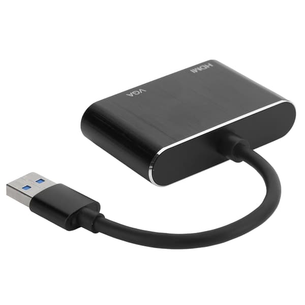 USB3.0 til VGA/HDMI-adapter Strømkonverter Skærmudvidelsesdock Computerudstyr