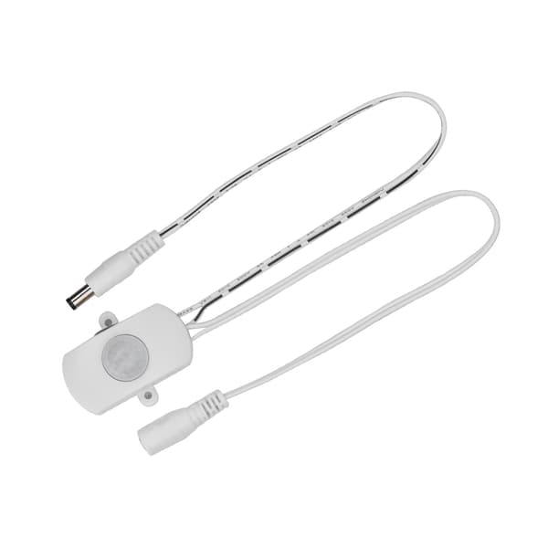 5A DC 6‑24V Mini PIR Infrarød Bevægelsessensor Detektor Switch LED Strip Automatisk Switch Hvid