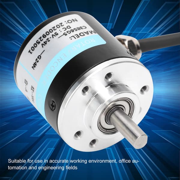 Solid aksel ABZ 3-faset encoder 30KHz 1000/1024 puls DC5-24V bevægelsesstyring