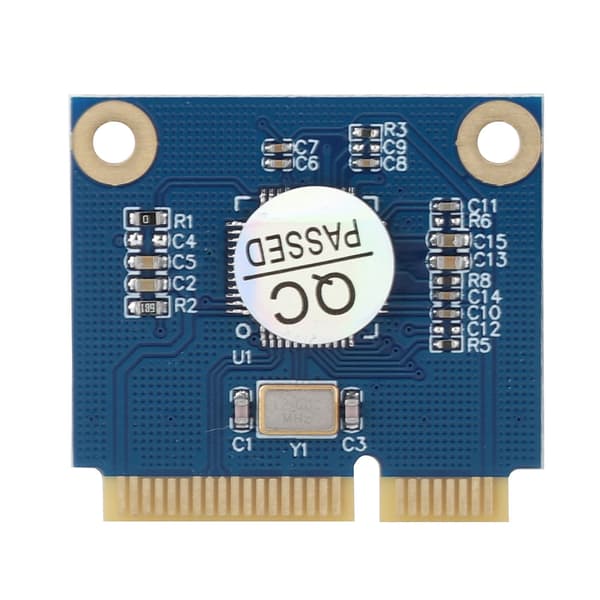 Mini PCIe til dobbelt Micro Secure Digital Hukommelseskort Adapterkort Konverter Forlængerkort