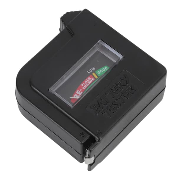 Batterikapacitetstester Højpræcision Digitalt Display Bærbar Batterikontrol til AA AAA D C 9V 1.5V Batteri