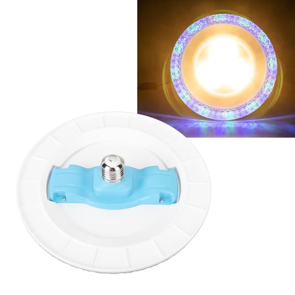 UFO-lys LED energibesparende 4 tilstande 4000LM E26 E27 UFO scenelys til hjemmefest