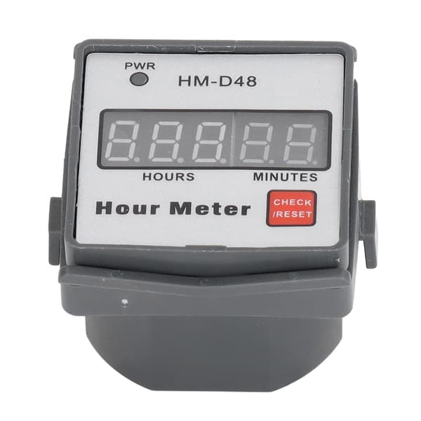 Timräknare Digital Display 0‑999.99h Timer Timräknare AC 220V för Motorutrustning
