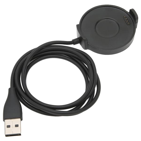 5V 500mA Smartwatch Magnetisk Oplader til Ticwatch Pro Smartwatch 1m/3.3ft Længde Sort