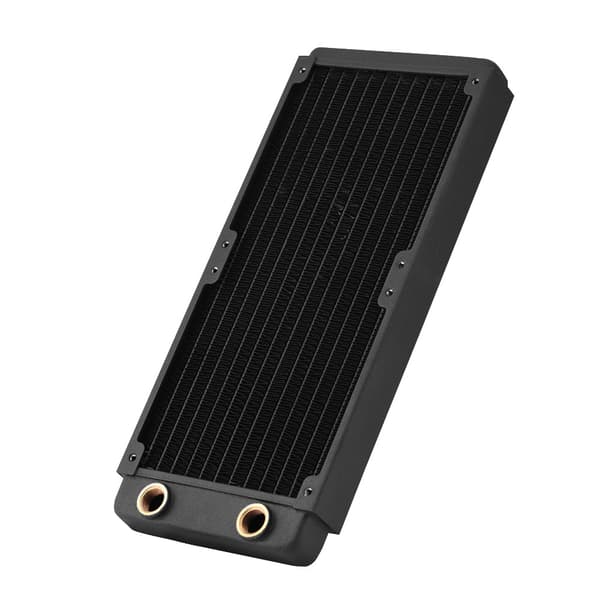 Kobber Radiator Køleplade Computer Vandkøling Væske Varmeveksler (240mm)