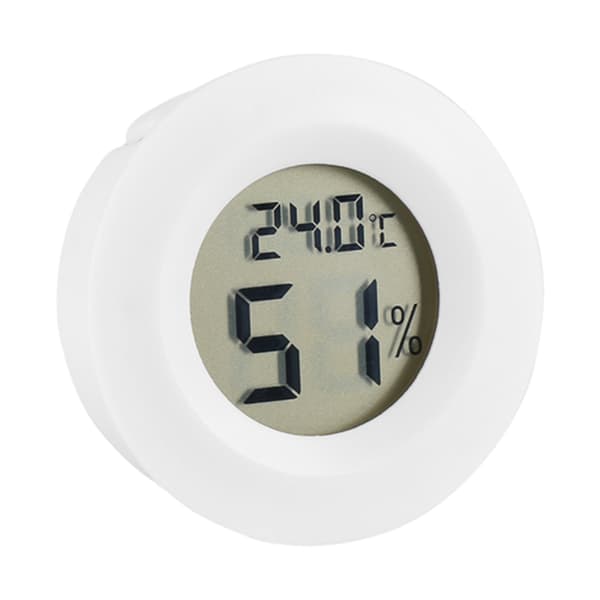 Digital LCD krybdyrtermometer og hygrometer, kæledyrstemperatur- og fugtighedsmåler