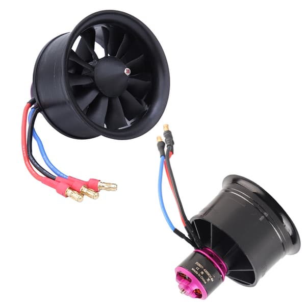 Til EDF 50mm 11-bladet ventilatorpropel med motor til RC flymodel tilbehør KV4300 4S