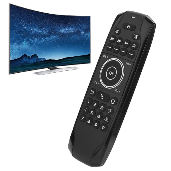 Air Remote Mus med Bluetooth 5.0 Baggrundsbelysning til Android TV Box Kontrol G7BTS Computertilbehør