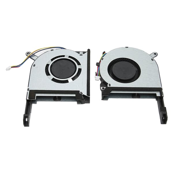 CPU GPU Køleventilator 4 Pin God Varmeafledning Bærbar Køleventilator til Asus TUF Gaming FX505DU til FX505DY til FX505DD CPU GPU Ventilator