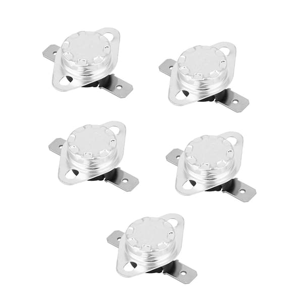 5-pak KSD301 Termisk Afbryder 250V 15A NC Temp Sensor Afbryder