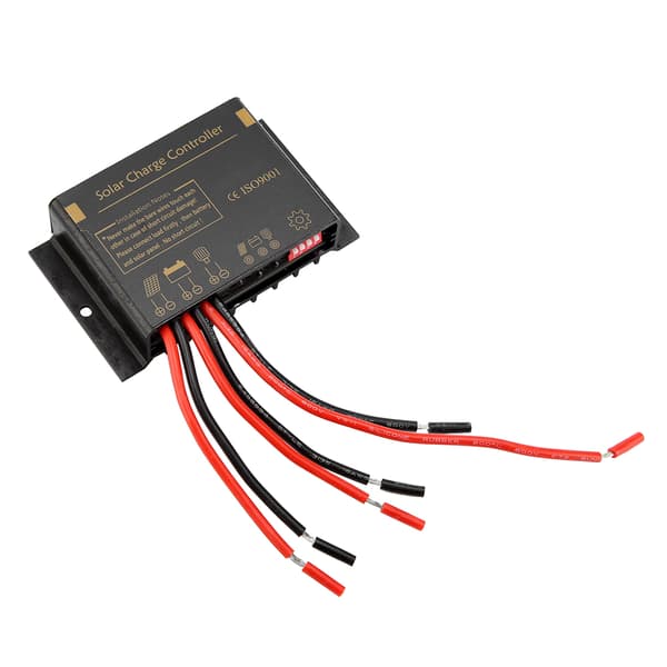 Vandtæt sikker solcelleladeregulator 12V 24V holdbar til gadebelysningssystem