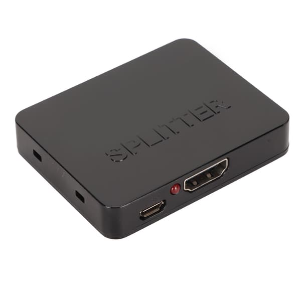 1 in 2 ut HD Multimedia Interface Splitter för dubbla bildskärmar Stöder Full HD 1080P 3D 1x2 4K HD Multimedia Interface Splitter