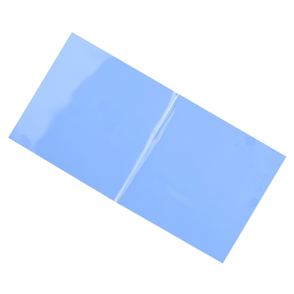 2 STK 100mm x 100mm x 1mm CPU Chip Køleplade Termisk Ledende Silikone Pad