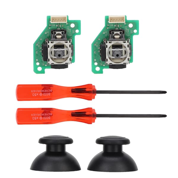 Erstatning 3D Analog Joystick Sensor Modul Potentiometer Tommelfinger Sticks Sæt til WII U