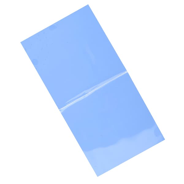 2 STK 100mm x 100mm x 1mm CPU Chip Køleplade Termisk Ledende Silikone Pad