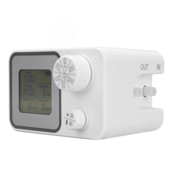 Automatisk vandingssystem LCD-display timer plantevander vandingssæt til have balkon kontor drivhus