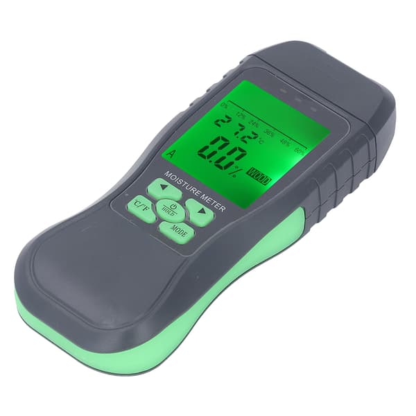 Træfugtighedsmåler Digital LCD-display Fugtdetektor Tester til Træ