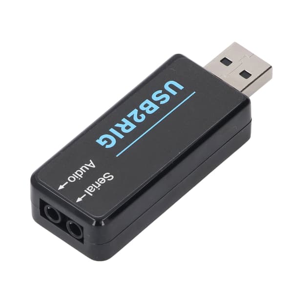 USB-lydadapter 3,5 mm dobbeltstik til USB 4-benet mini eksternt lydkort