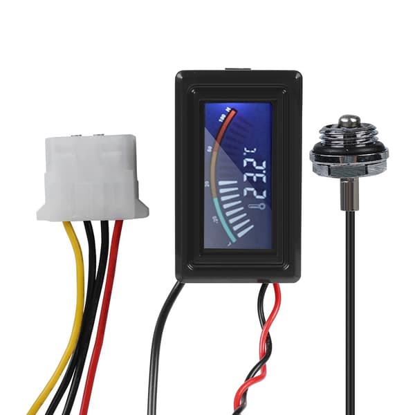 PC Vattenkylningssystem Pekardisplay Termometer Temperaturmätare