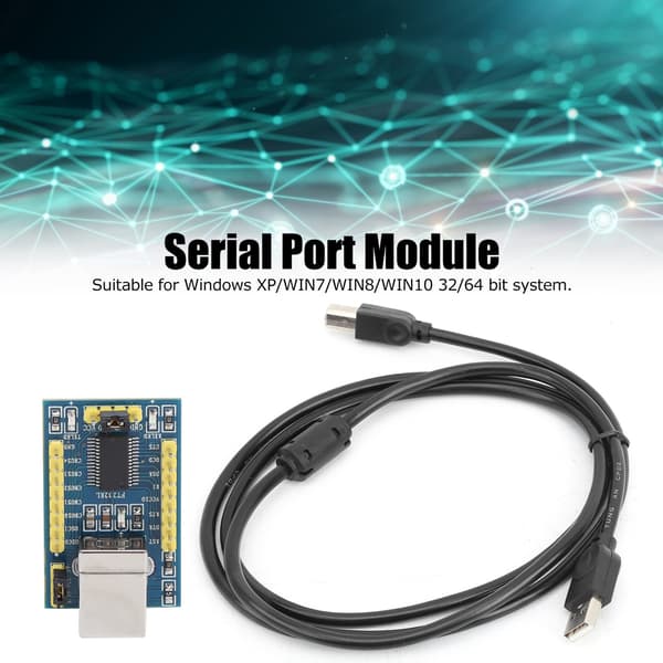 FT232RL USB til TTL Adaptermodul 3.3V 5V Seriel Konverter til Arduino DIY PC Win10