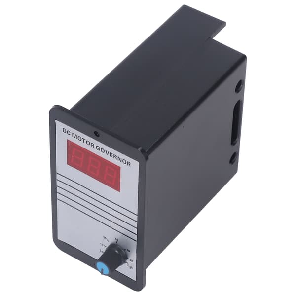 DC Motor Hastighedsregulator Digital Display ABS Hus 10-36V Justerbar PWM Regulator