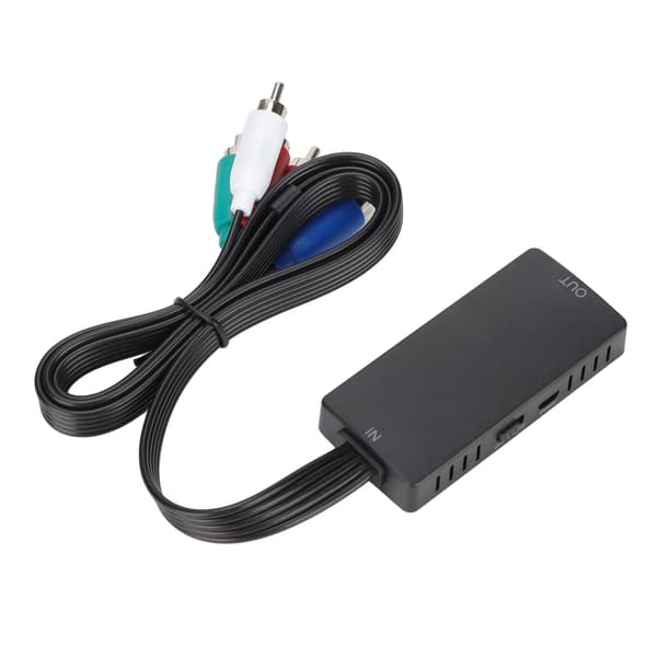 YPbPr til HD Multimedia Interface Adapter Komponent 1080P AV Konverter til DVD HDTV Skærm
