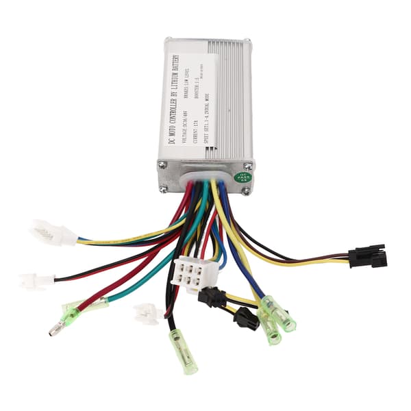 DC Motor Controller med ledningsnet Motor Controller Lithium Batteri til Elcykel 36V 48V 17A