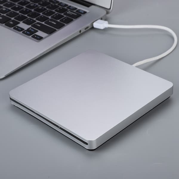 USB 3.0 dataoverførsel ekstern slot-load DVD-brænder CD-driver til Mac Windows