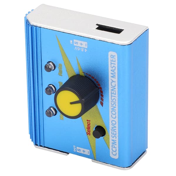 RC Servo Tester CCPM Consistency Checker, 3-läges LED-indikator för RC-flygplan