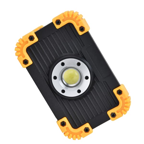 LED Nødprojektør Mini COB Arbejdslys Bærbar Rund USB Opladning Campinglys til Udendørs