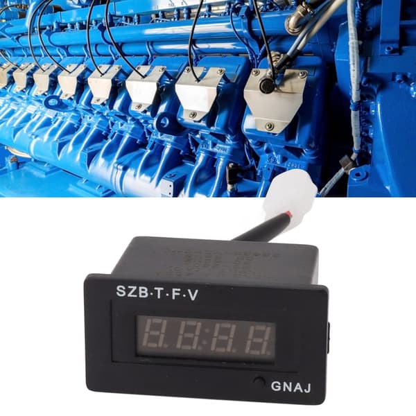 402A Digitalt Displaymåler til Benzin Diesel Generator Digital Displaymåler Generator Tilbehør 90‑250V